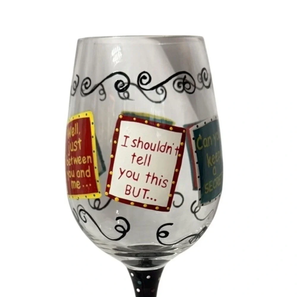 NIB Lolita Love‎ My Wine Glass 